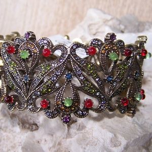 Heidi Daus Seductive Fantasy Spring Cuff Bracelet